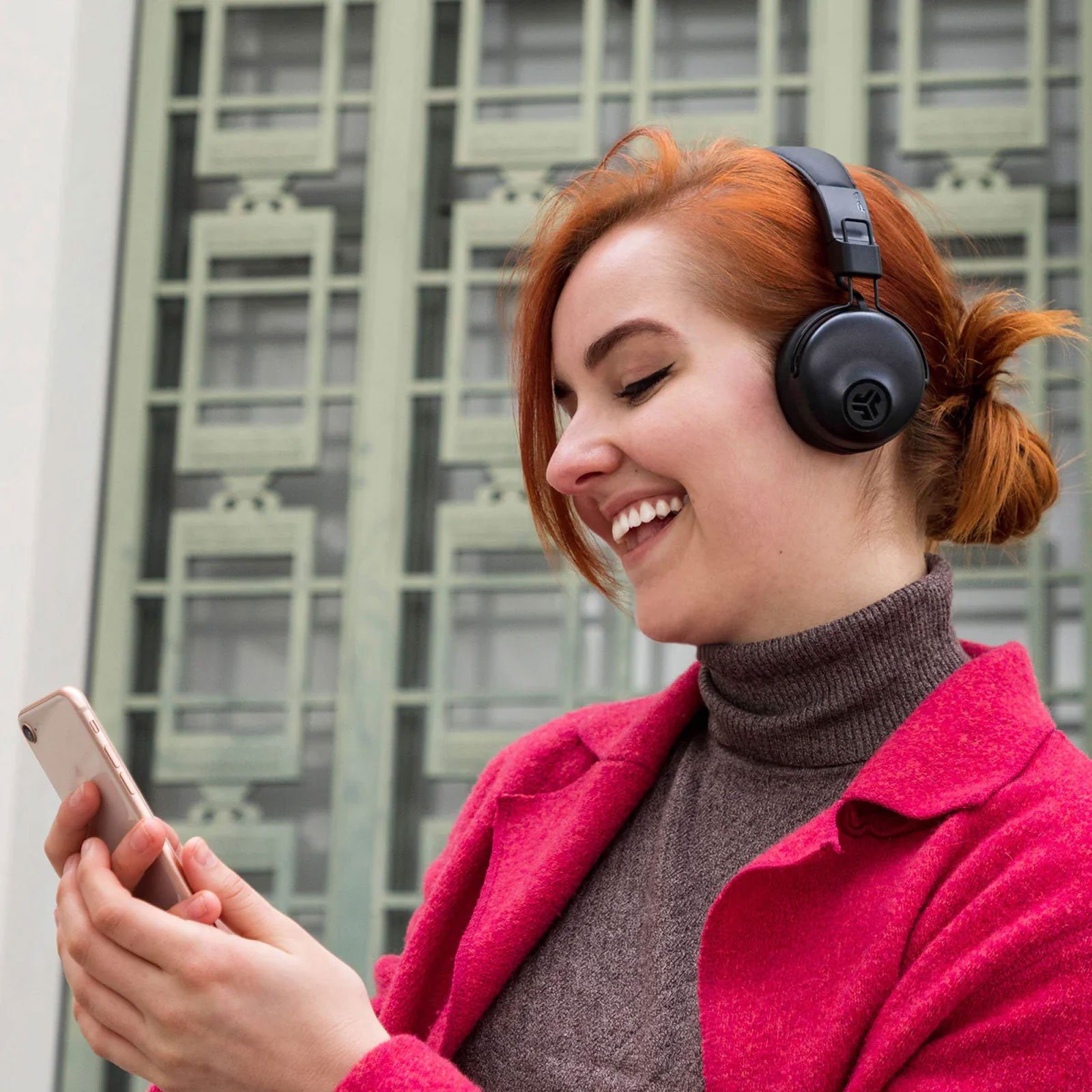 Over-Ear-Kopfhörer Schwarz Ergonomisch, (Kabellos, Bluetooth, Studio Jlab Wireless EQ3-Sound)