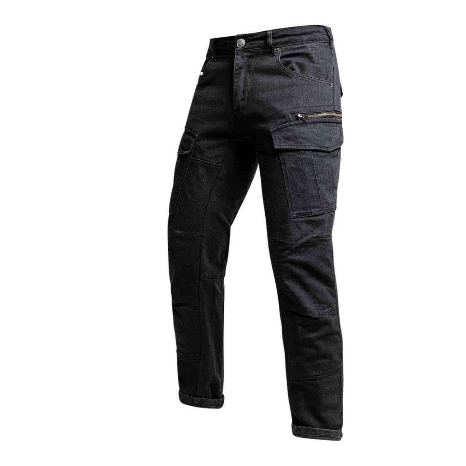 John Doe Motorradhose Defender Mono Damen Motorrad Textilhose wasserabweisend abriebfest