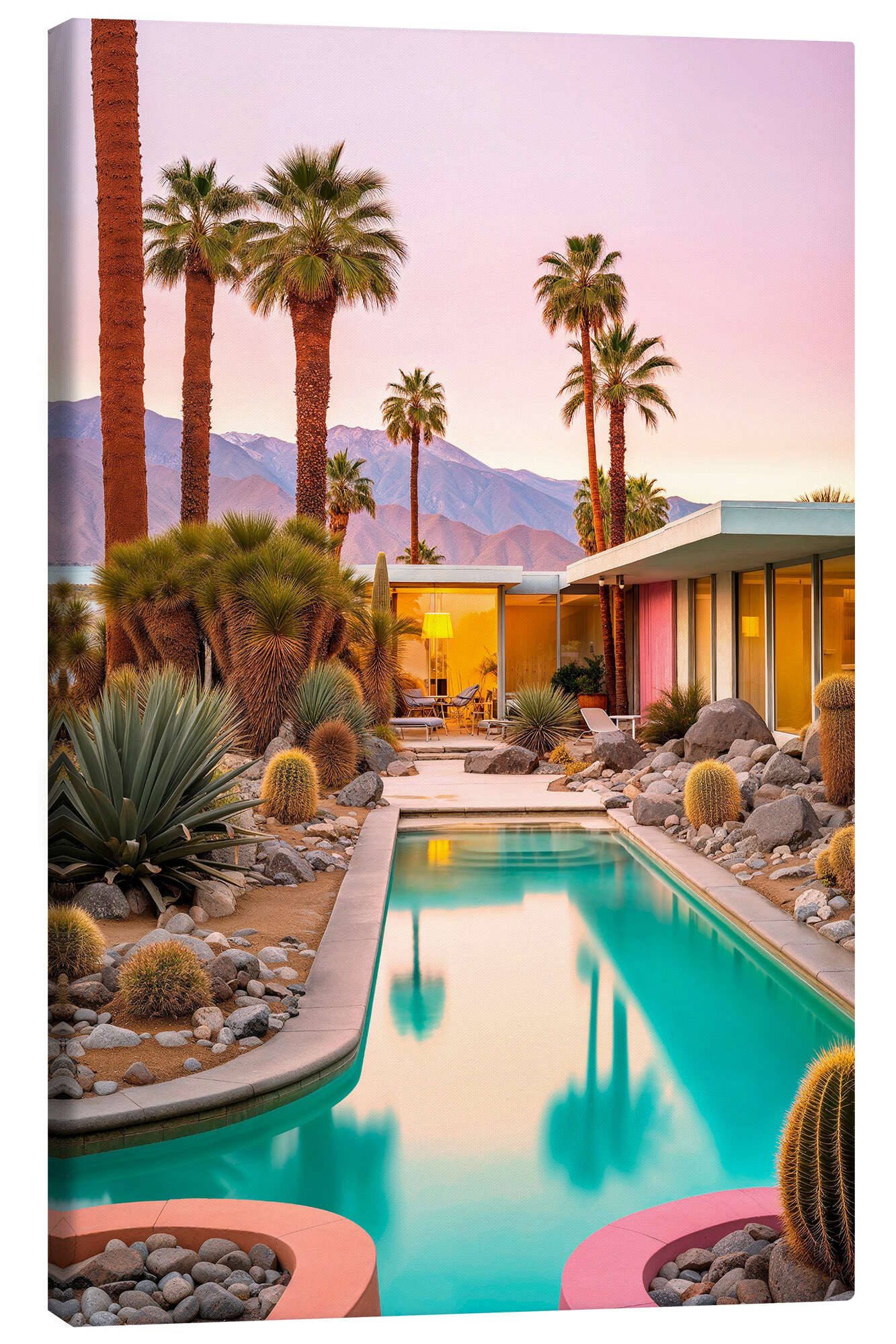 Posterlounge Wandbild California Dreaming - Mid-Century Magic, Philippe HUG günstig online kaufen