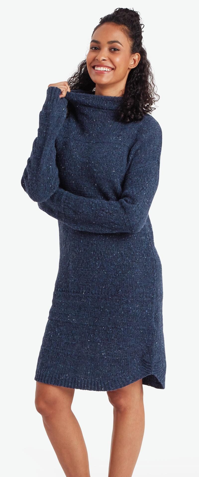 Sherpa Strickkleid Sherpa Damen Yuden Kleid