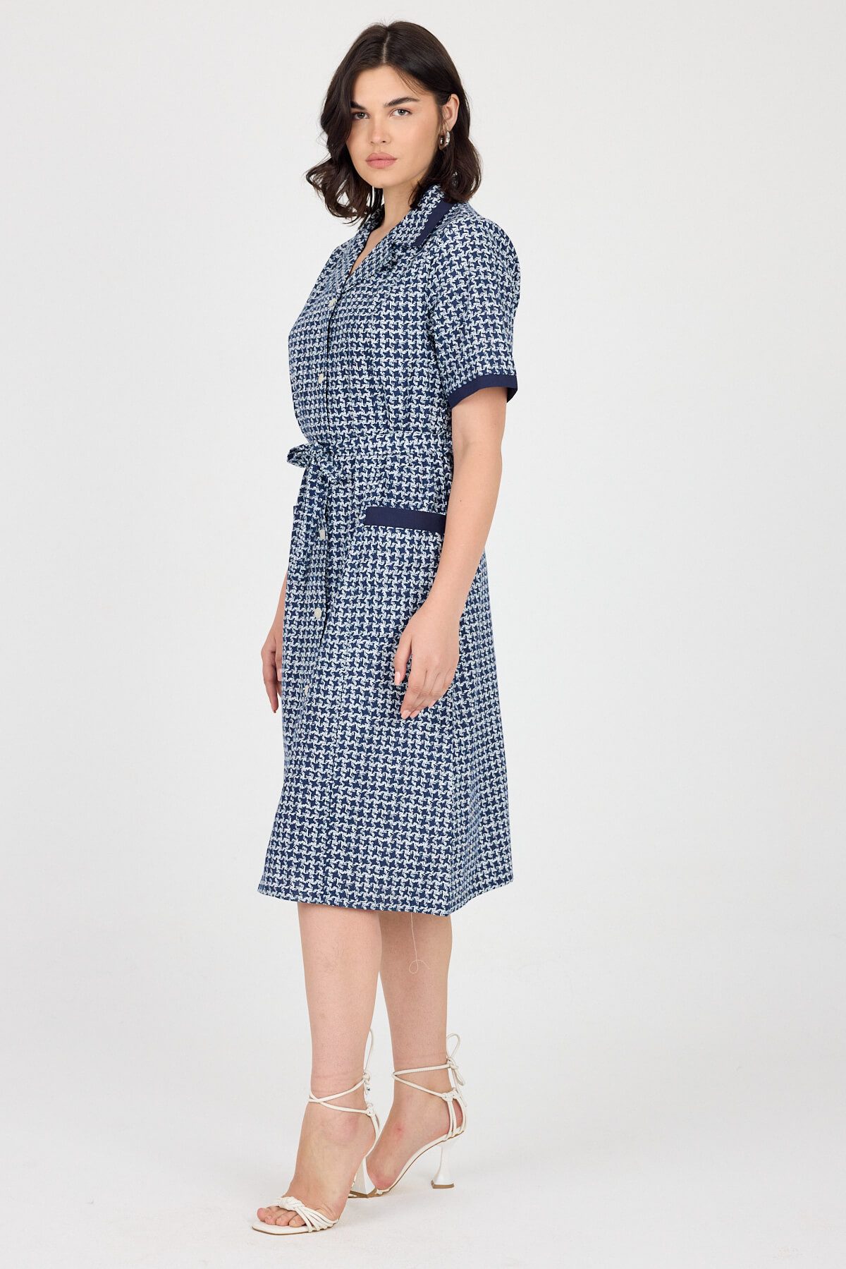 Phistan Tunikakleid Arbeitskittel aus Baumwolle günstig online kaufen