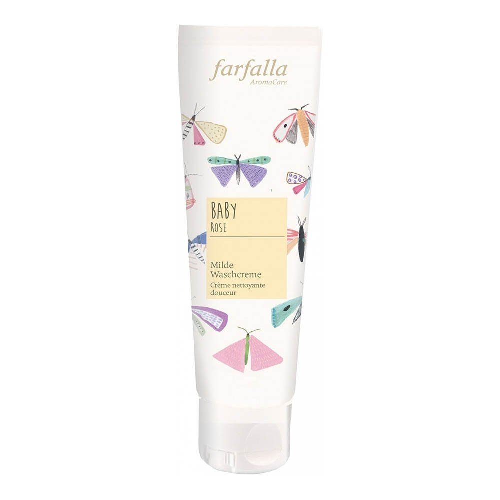 Farfalla Essentials AG Gesichts-Reinigungscreme Baby - Milde Waschcreme Rose 145ml