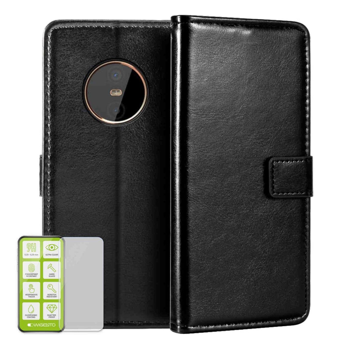 Wigento Handyhülle Für Gigaset GX6 Handy Tasche Wallet Premium Schutz Hülle Case Cover Etuis Neu Zubehör