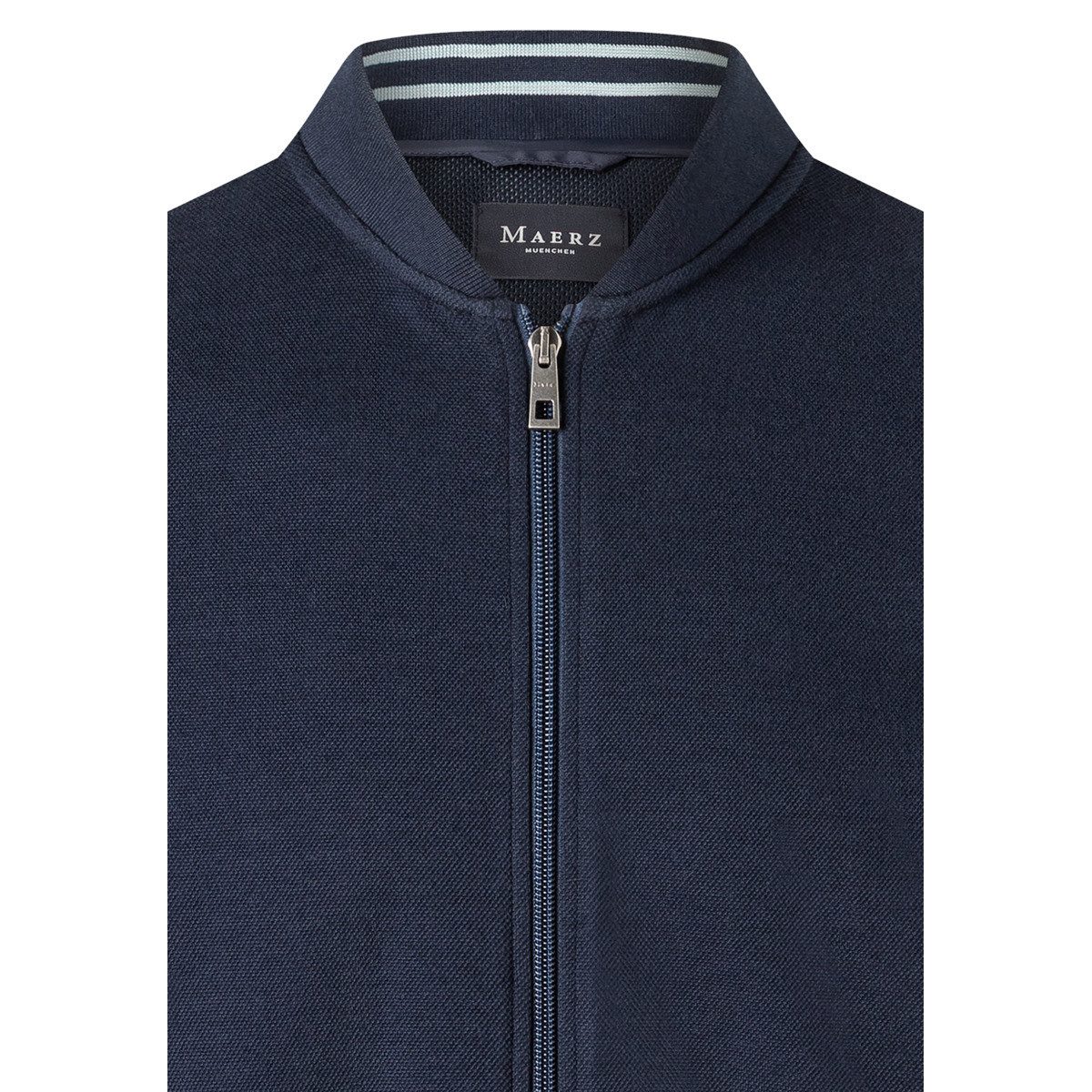 MAERZ Muenchen Strickfleecejacke Maerz Muenchen 636301 Strickjacke Herren Bekleidung