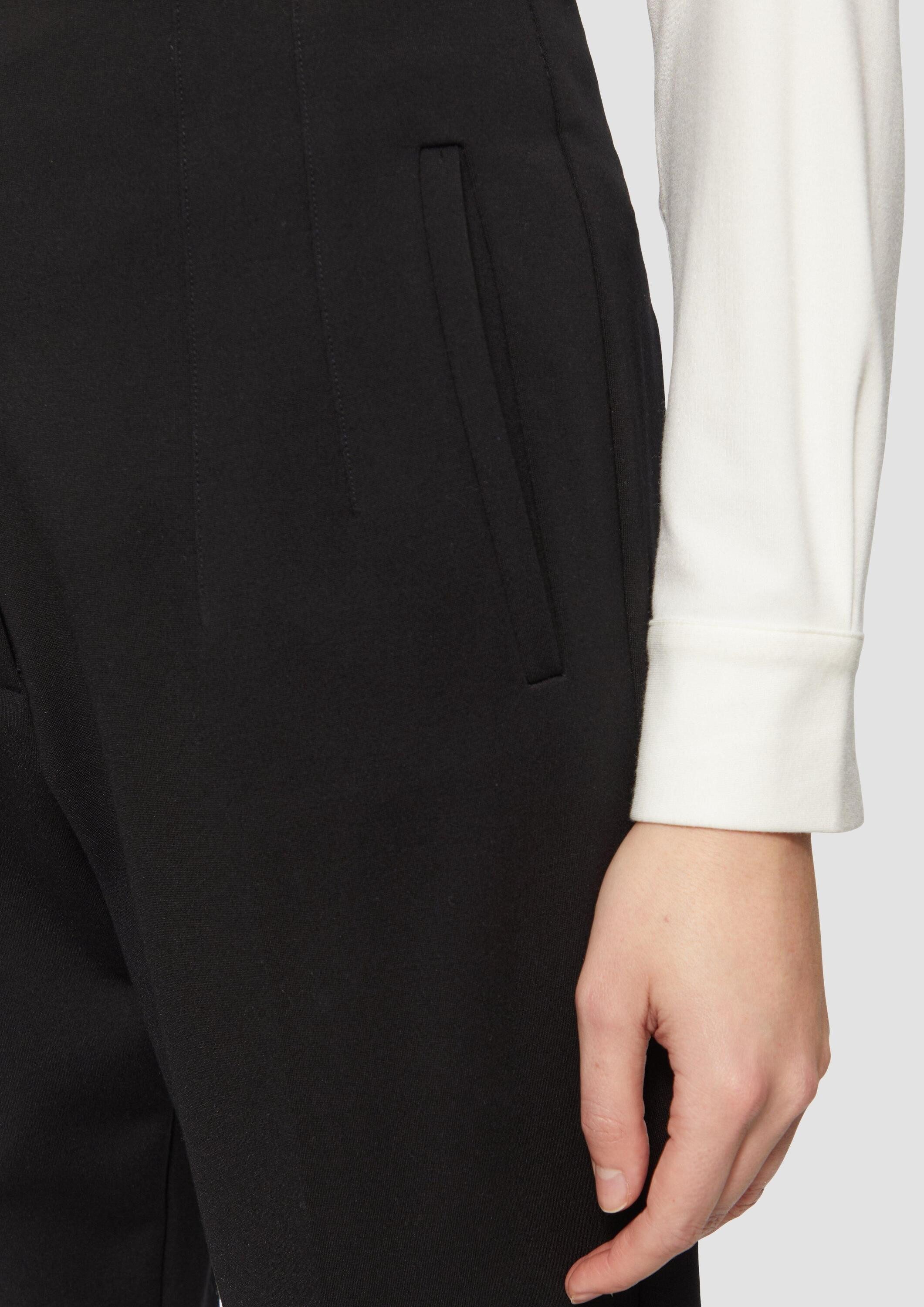 s.Oliver 7/8-Hose Hose Slim: Jerseyhose mit Tapered Leg