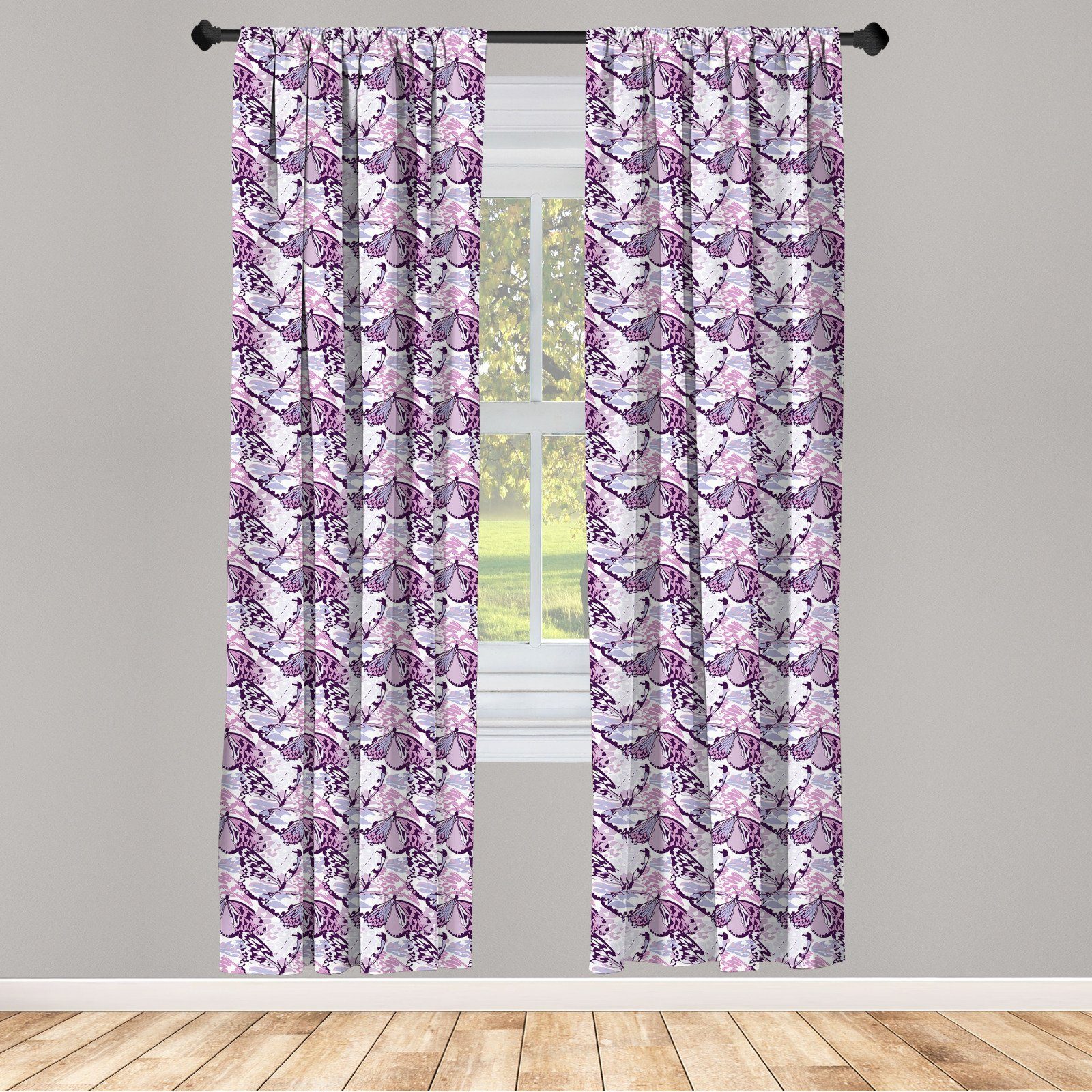 Gardine »Vorhang für Wohnzimmer Schlafzimmer Dekor«, Abakuhaus