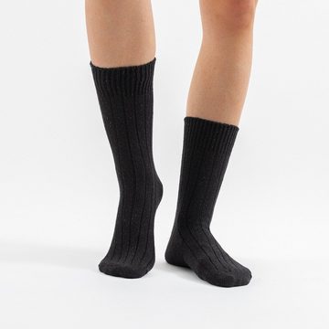 OCCULTO Norwegersocken Damen Warme Wollsocken 3er Pack (Modell: Leni) (3-Paar)