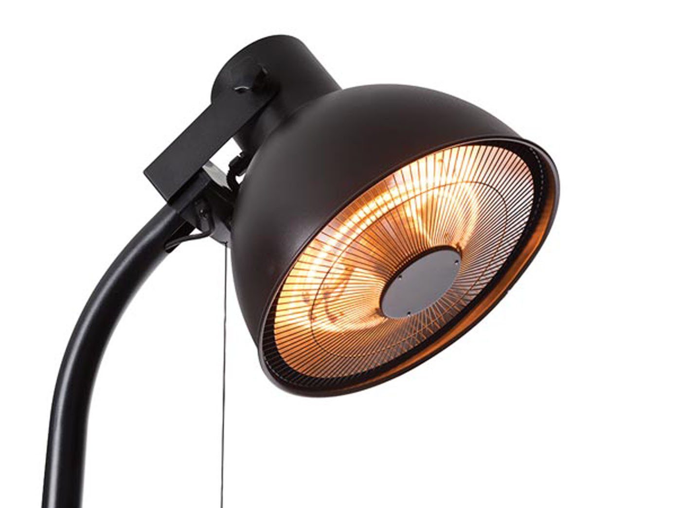 PEREL Terrassenstrahler, 2000 W, elektrisch Strom Terrassen-heizstrahler Wä günstig online kaufen