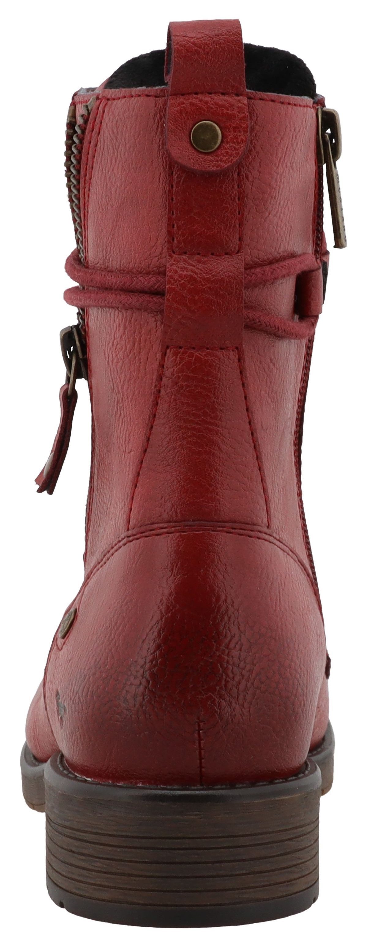 Mustang Shoes Elfi Schnürstiefel Stiefelette, Winterboots günstig online kaufen