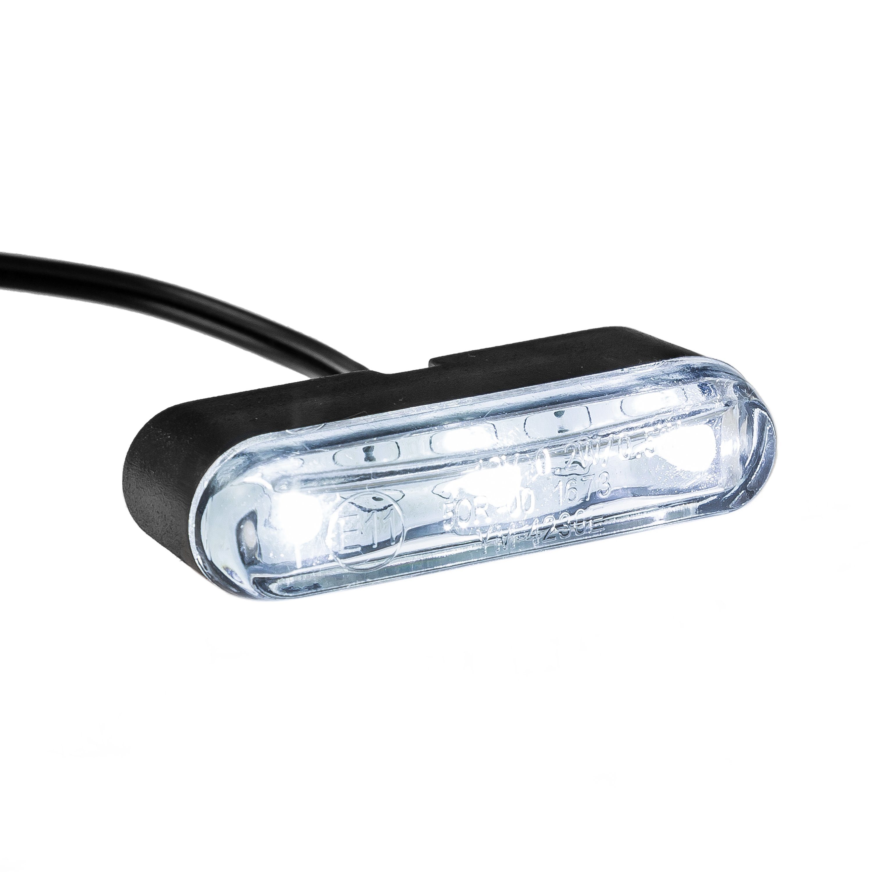 ZIEGER Rückleuchte LED-Kennzeichenbeleuchtung TRI schwarz E-geprüft