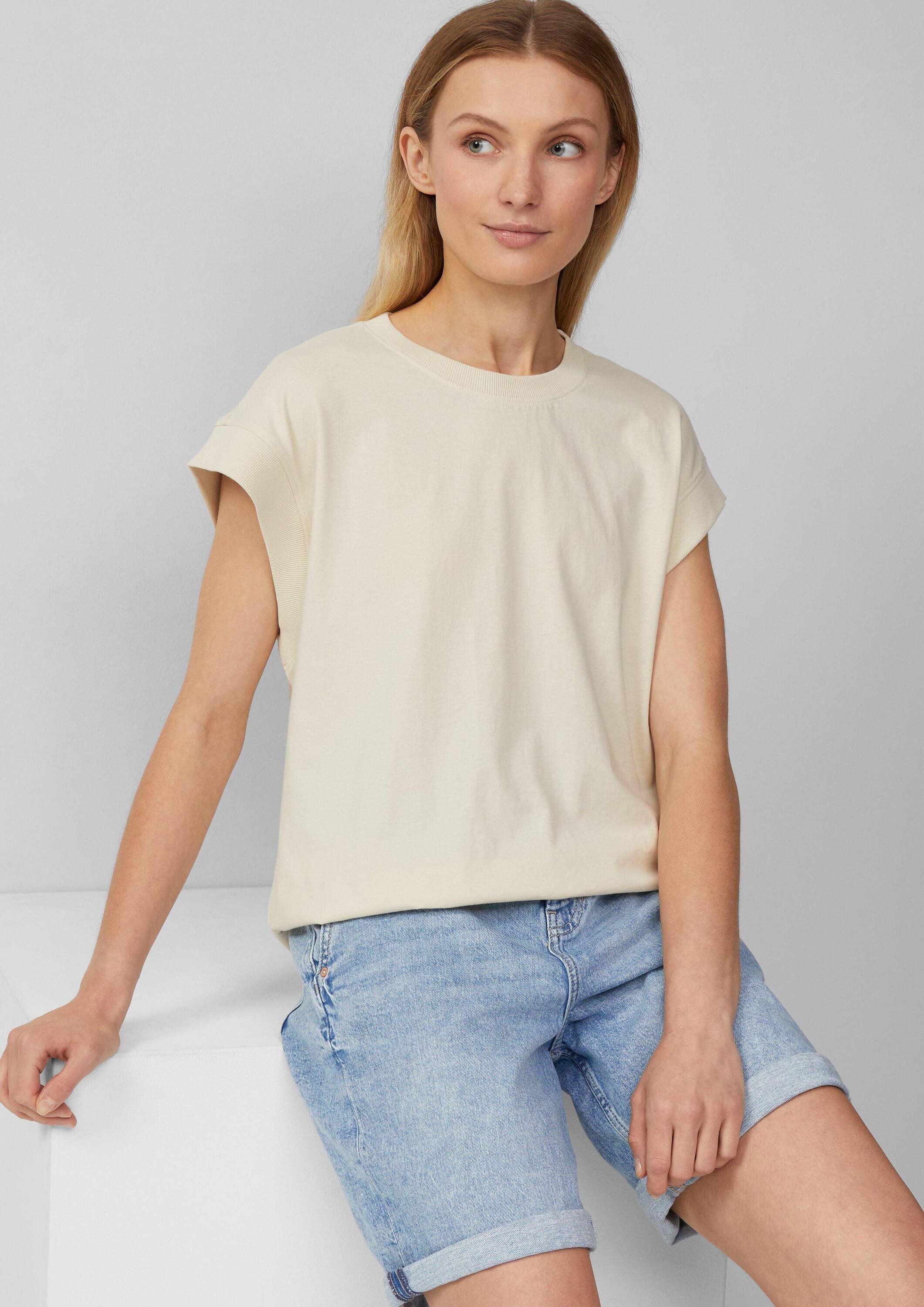 s.Oliver Kurzarmshirt T-Shirt (1-tlg) günstig online kaufen