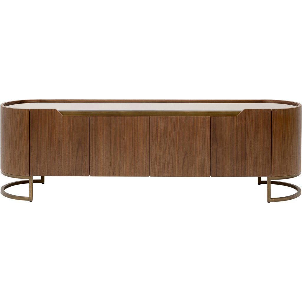 Kare Design Lowboard Giorgio, Walnuss-Holz, Breite 180 cm