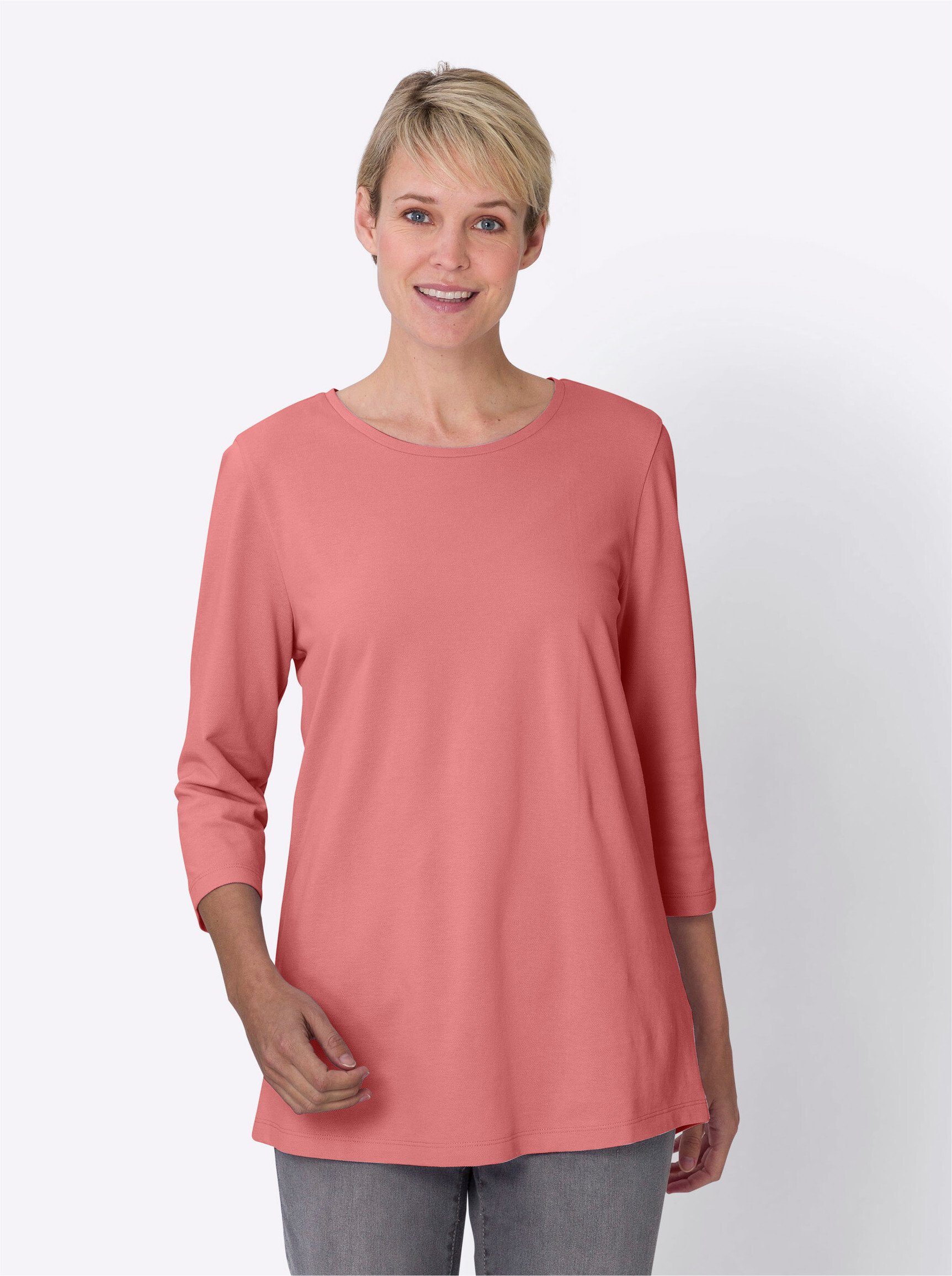 Sieh an! T-Shirt Longshirt 3/4-Arm