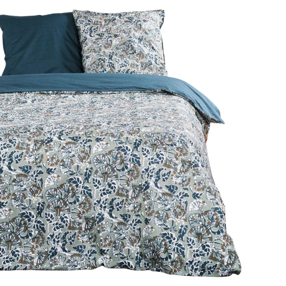Today Bettwäsche Bettwäsche-Set aus Baumwolle Deco Pattern, beidseitig, 220 x 240 cm