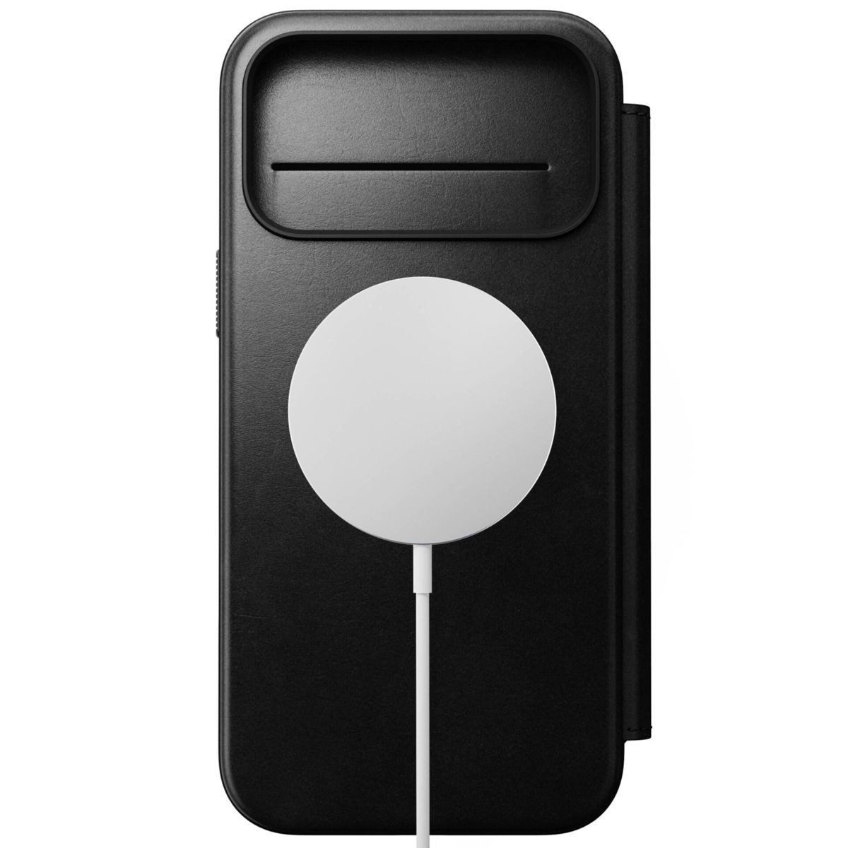 Nomad Smartphone-Hülle Modern Leather Folio iPhone 17 Pro Max Black