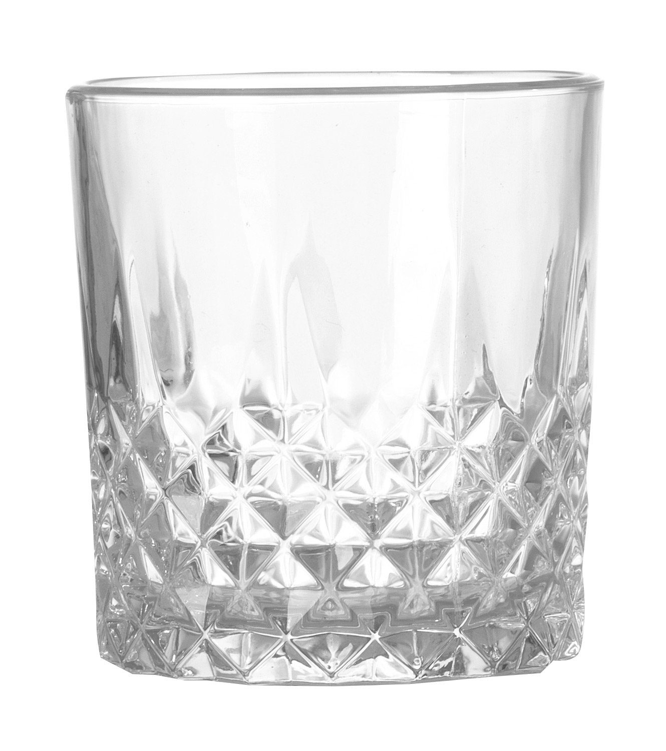 casa NOVA Glas Trinkglas EDITA, Transparent, Ø 8,5 cm, Glas