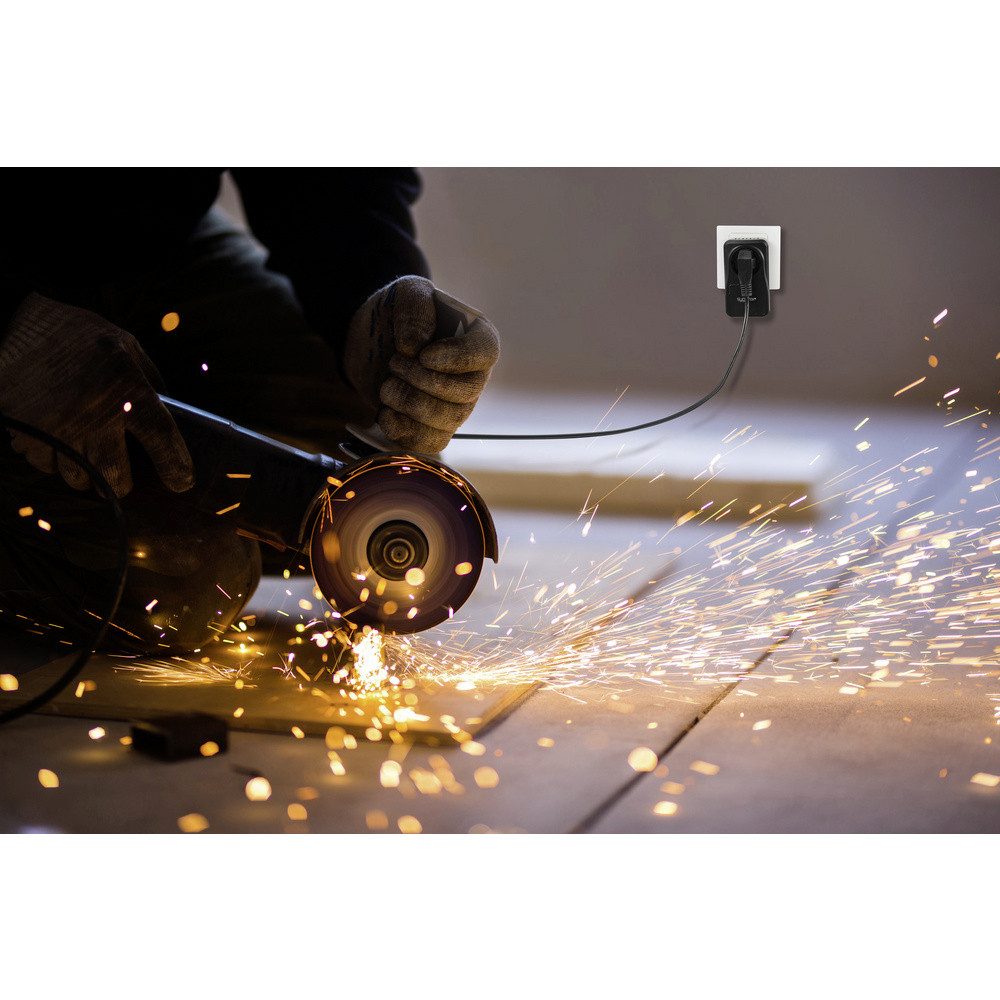 Sygonix Stromstoßschalter Sygonix SY-6801156 Einschaltstrombegrenzer SX16 Schwarz IP20