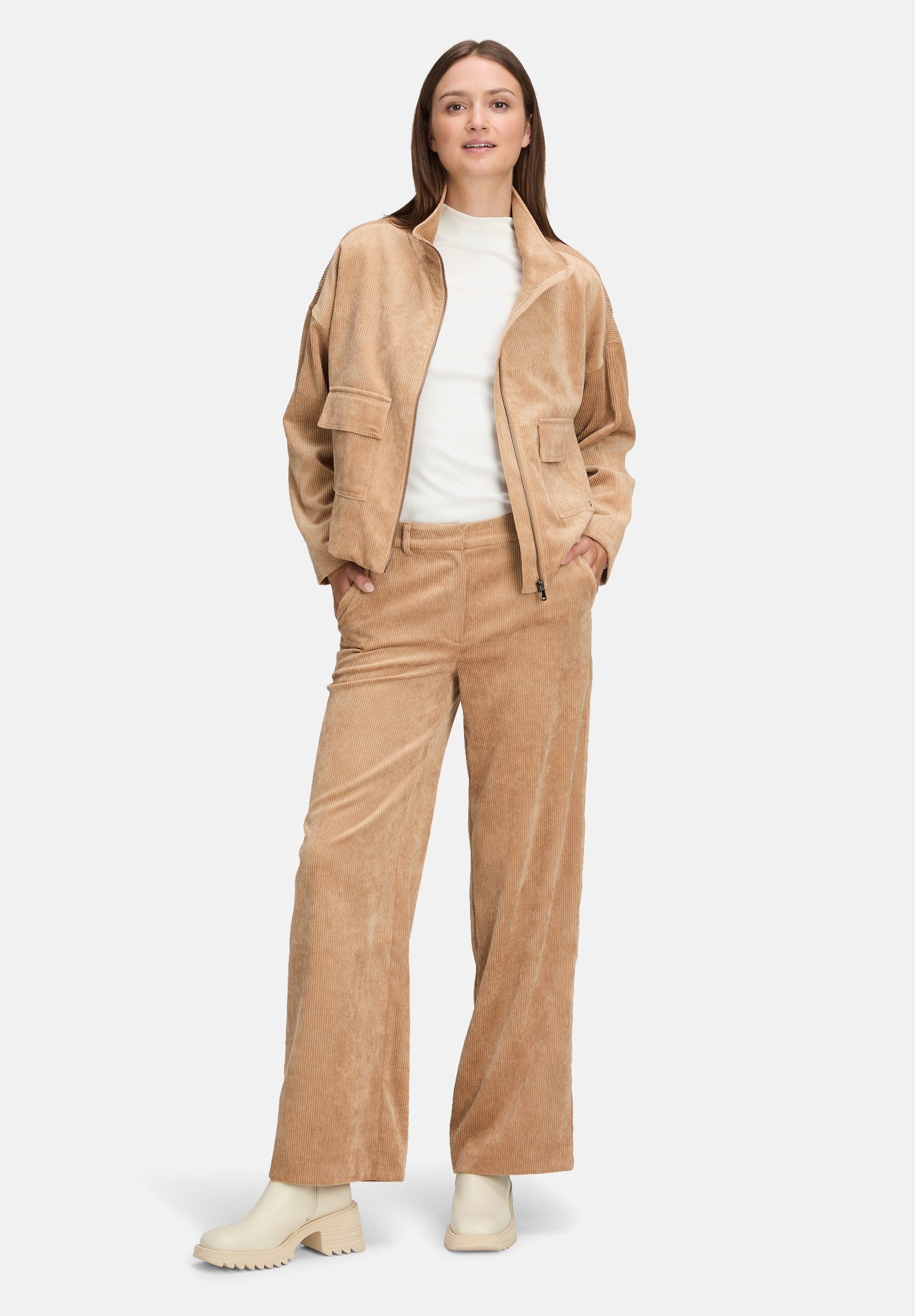 Betty&Co Anzughose Damen mit weitem Bein