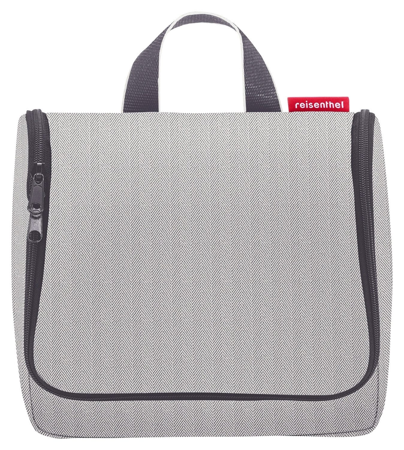 REISENTHEL® Kulturbeutel TOILETBAG, 3 Liter, Grau, Schwarz, Polyester, Wasserabweisend
