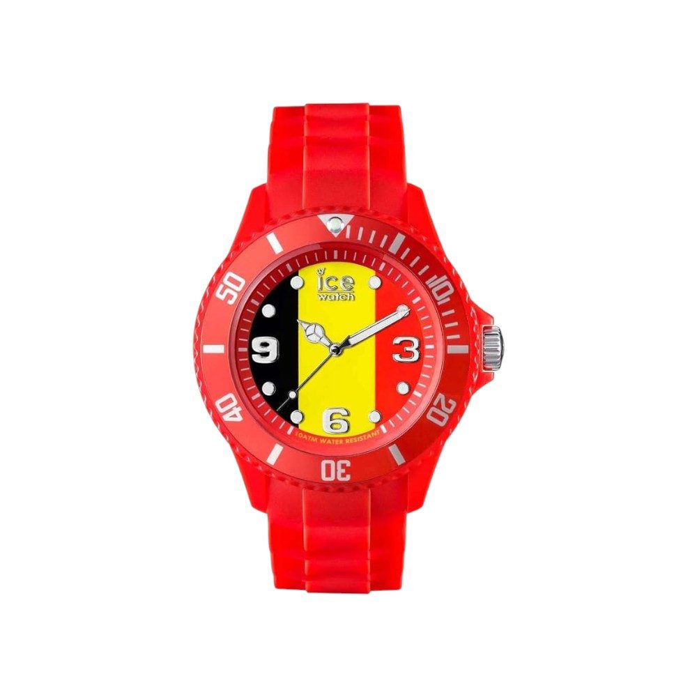 ice-watch Quarzuhr Ice-Watch Ice World Belgium Red Big 000571