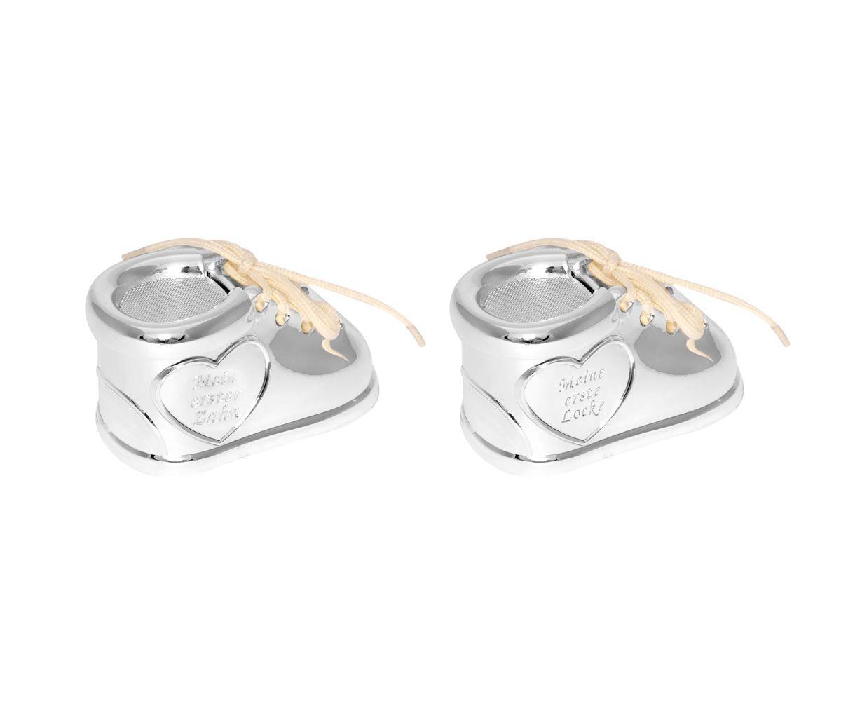 Brillibrum Zahndose 2er Set Haardose Milchzahndose Babygeschenk Zahndose Lockendose