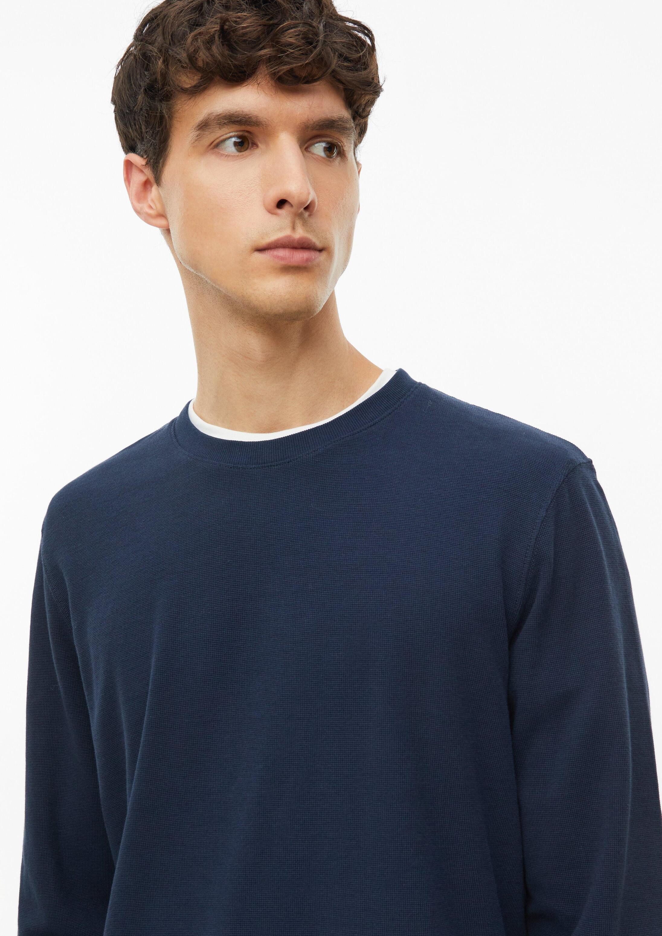 s.Oliver Langarmshirt T-Shirt Langarmshirt aus Waffel-Jersey
