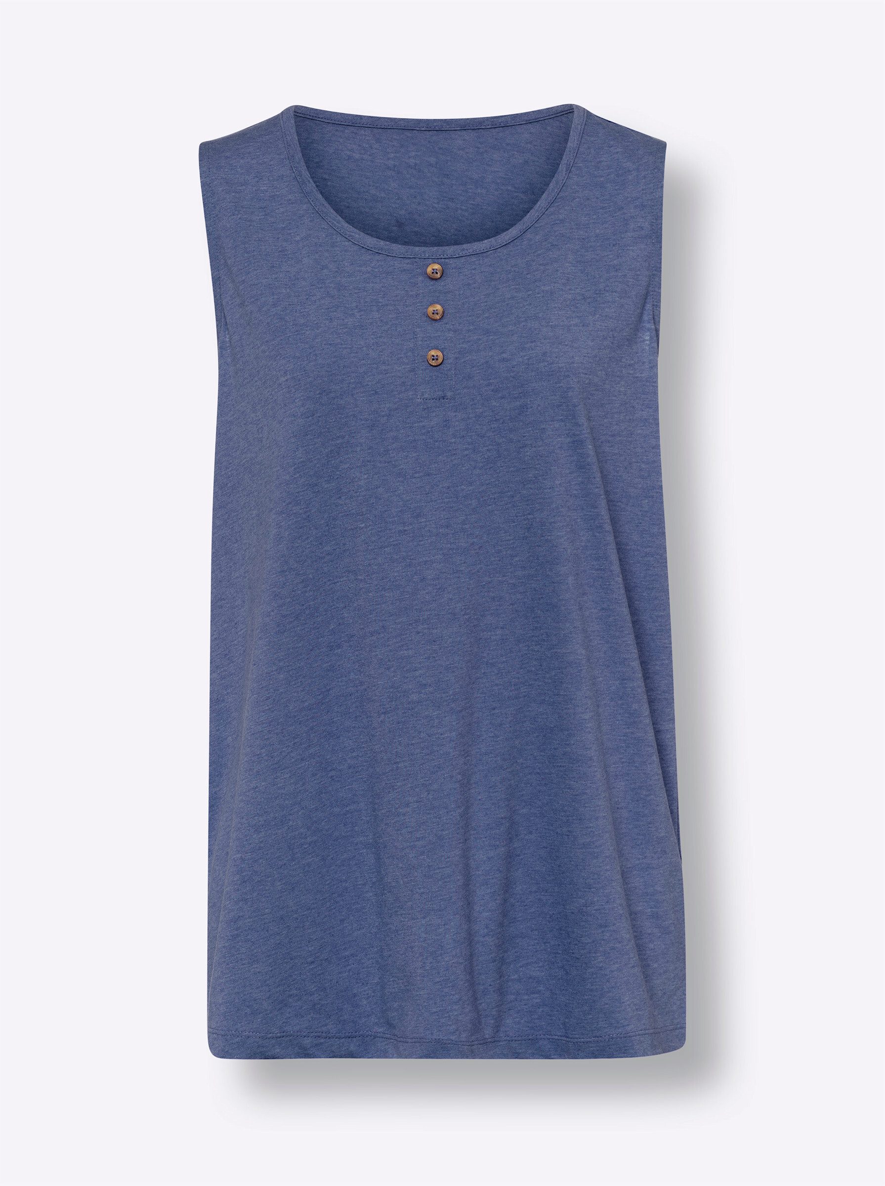 Sieh an! Shirttop Longtop Ärmellos – Bild 3 von 3
