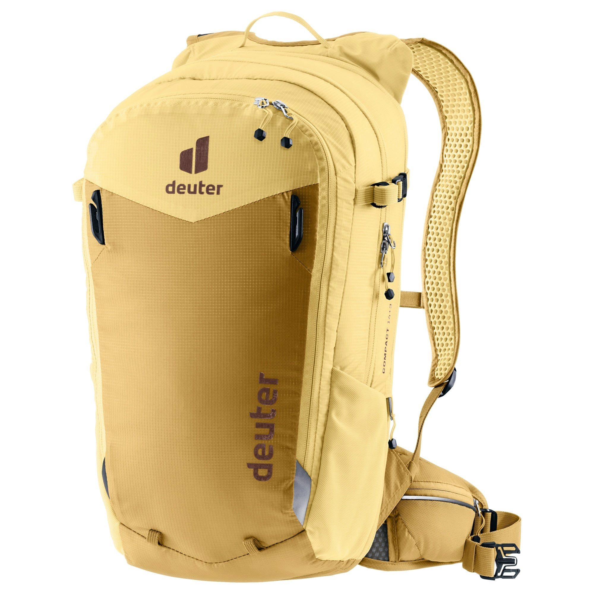 deuter Freizeitrucksack Compact 14+3 - Fahrradrucksack 48 cm (savanna-dune)