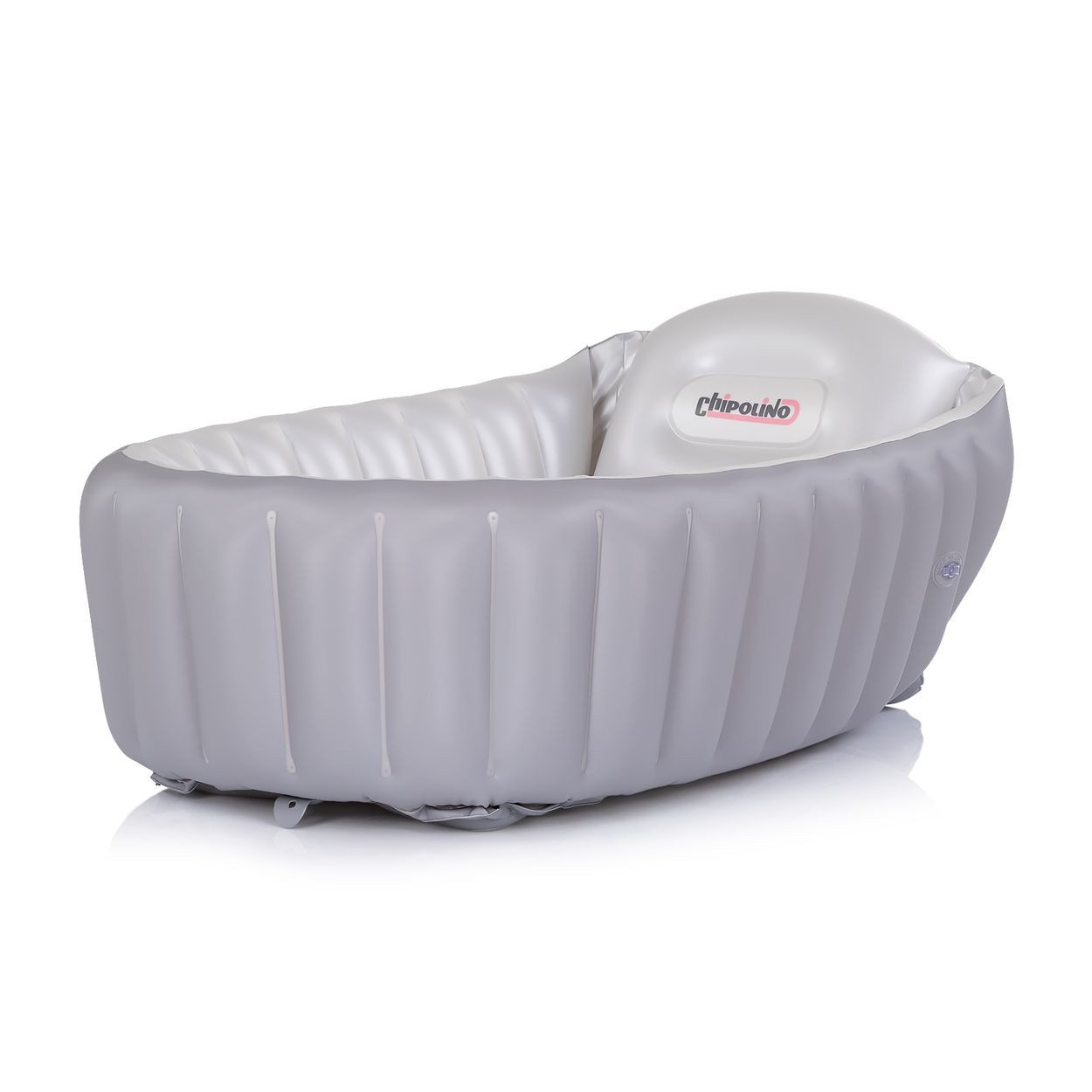 Chipolino Babybadewanne Baby Cloud, aufblasbar, integrierter Sitz, inklusive Pumpe, platzsparend – Bild 2 von 5