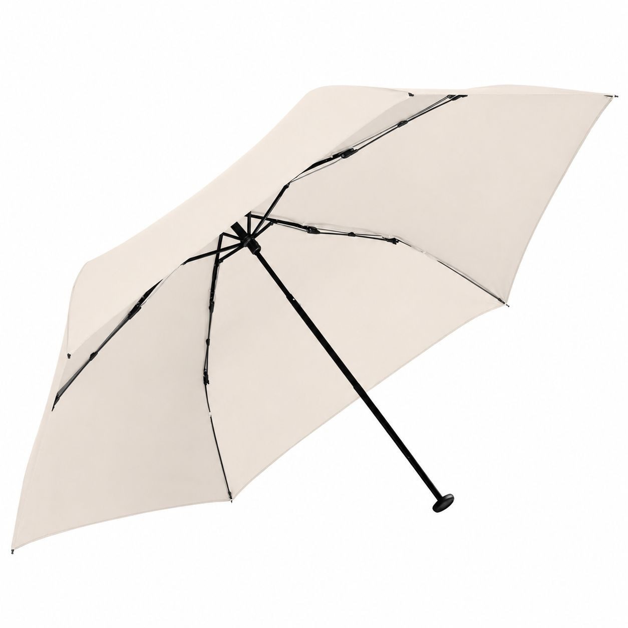FARE Taschenregenschirm FiligRain ToGo, inkl. Umhängetasche, 100g leicht, UPF 50+, Windproof-PLUS, Sicherheitsschieber, Recyclingbezug, 88 cm