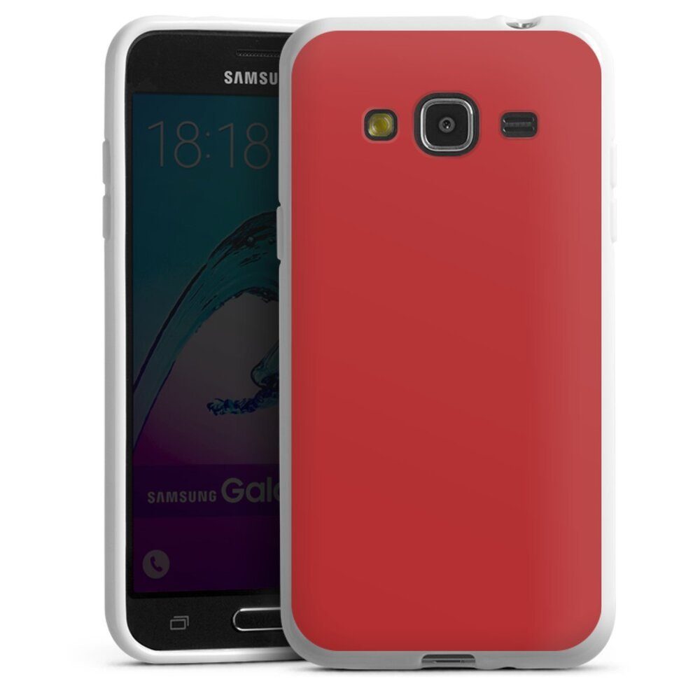 DeinDesign Handyhülle »Karminrot« Samsung Galaxy J3 Duos (2016), Hülle Rot  einfarbig Farbe online kaufen | OTTO