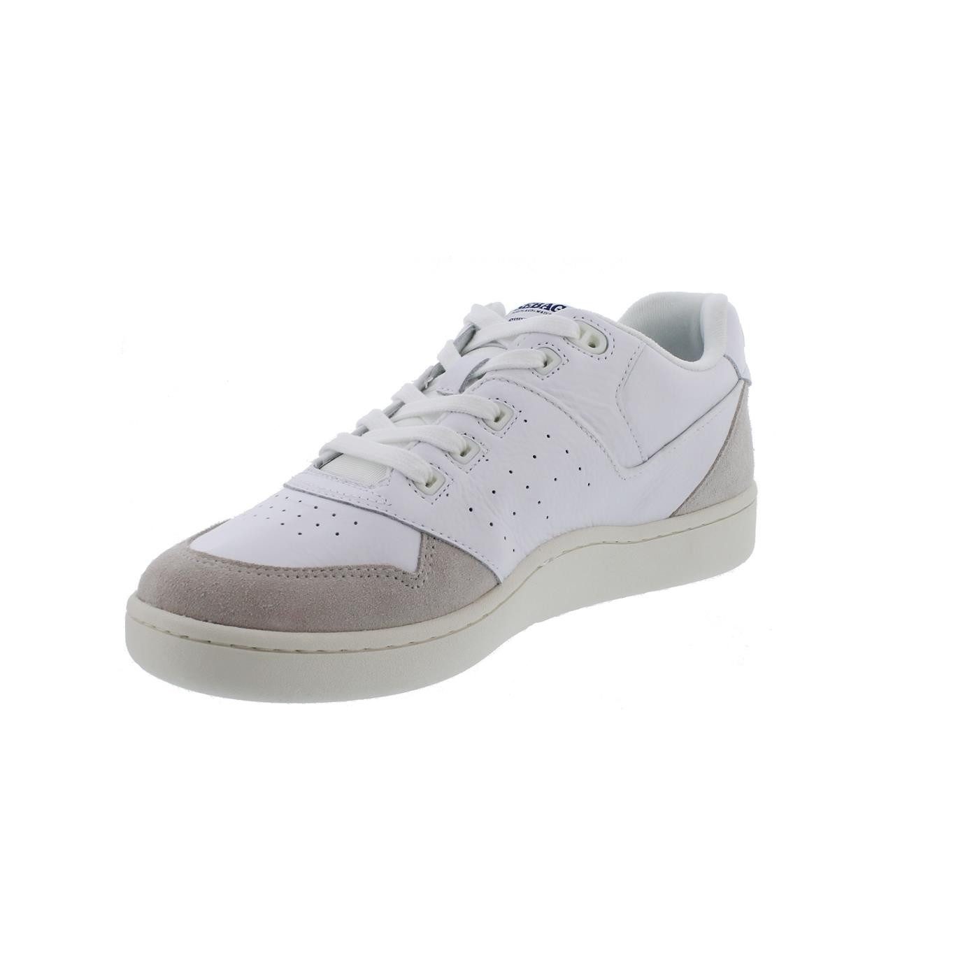 Sebago Sebago Hurricane, Retro-Segel-Sneaker, Velours- und Glattleder, White, Bootsschuh