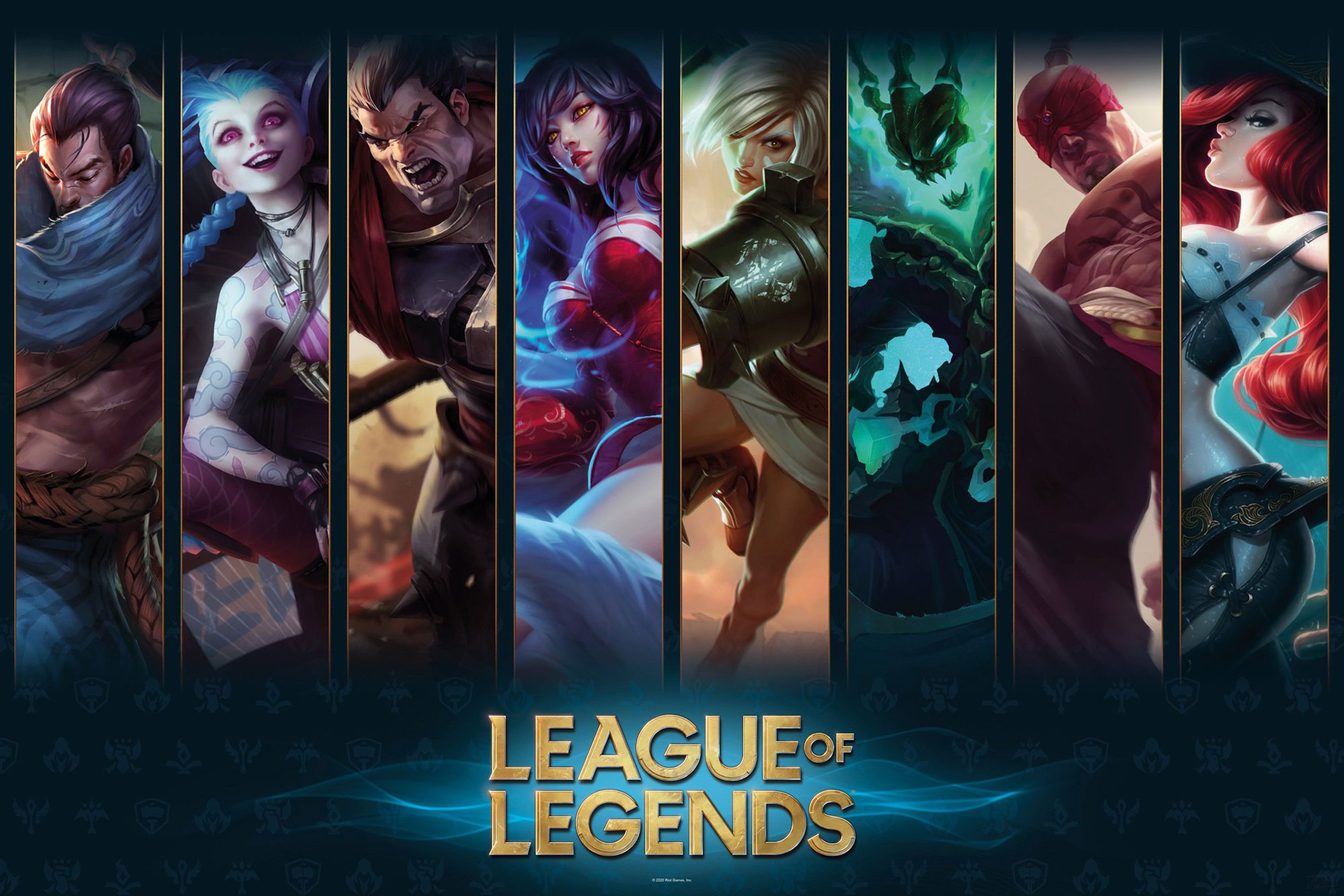 Poster League of Legends - Poster - Champions