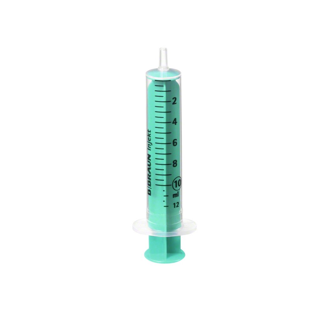 B. Braun Absaugspritze Injekt® Solo - 2-teilige Einmalspritzen - 5 ml - Luer