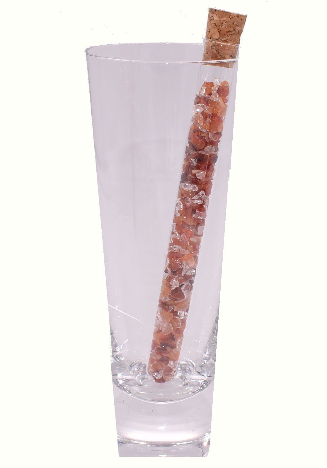 Firetti Edelstein »Reagenzglas - Edelsteinwasserstab«, (Set, 3-St), Rosenquarz, Bergkristall, Amethyst, Smaragd und Karneol-kaufen
