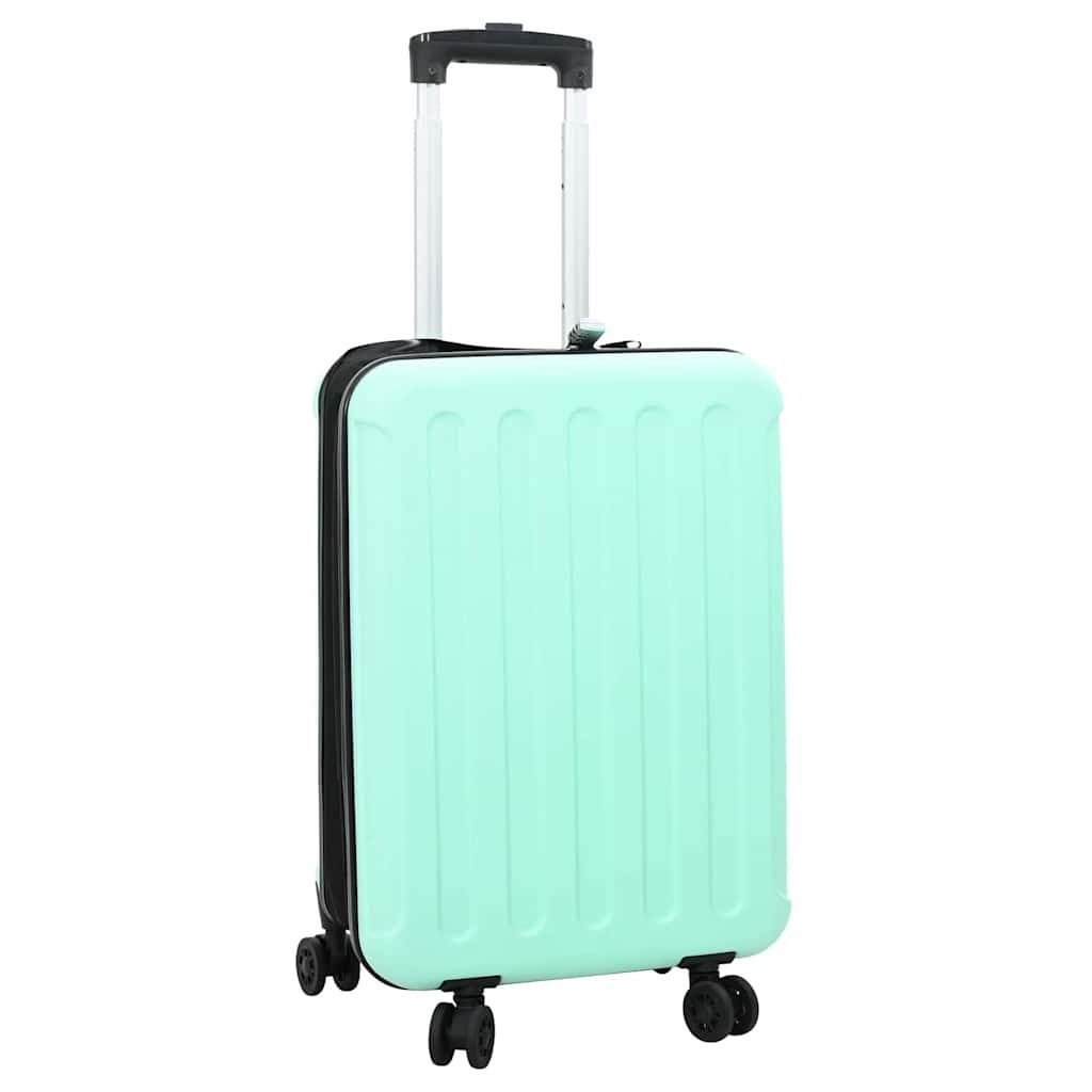 vidaXL Trolley Koffer mit Schloss Mintgrün 34 x 23 x 55,5 cm ABS Kunststoff