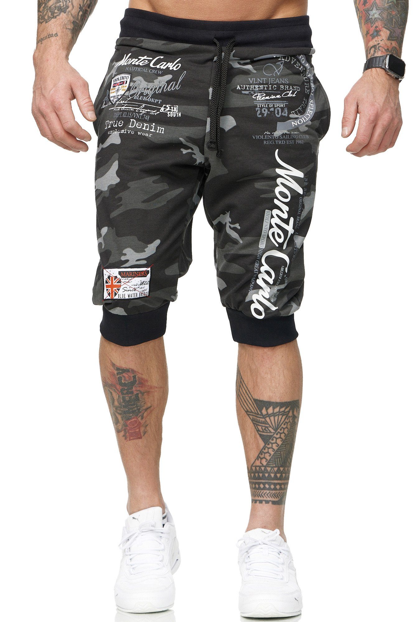 L.gonline Sweatshorts Herren SHORTS, Bermudashorts, Kurze Sommer-Hose, Capr günstig online kaufen