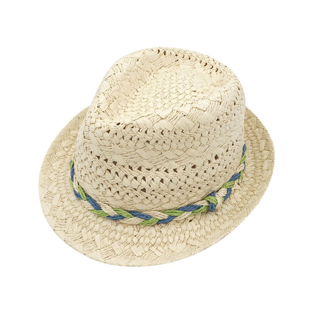 Strohhut KIDS-Trilby, Handarbeit