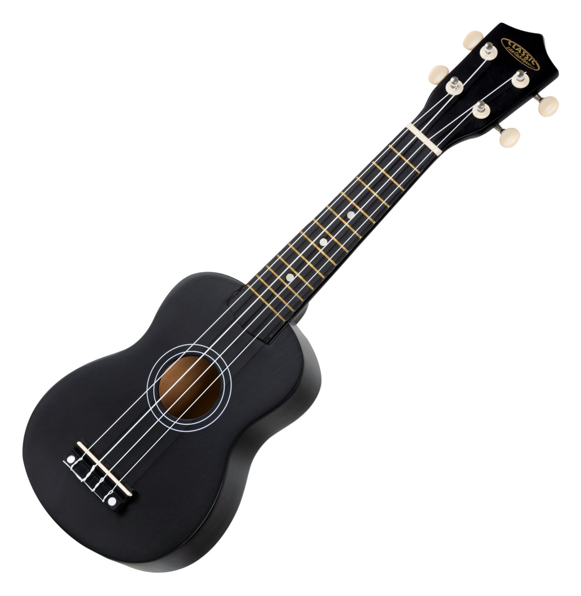 Classic Cantabile Ukulele US-50, Sopranukulele, Ukulele mit 12 Bünden