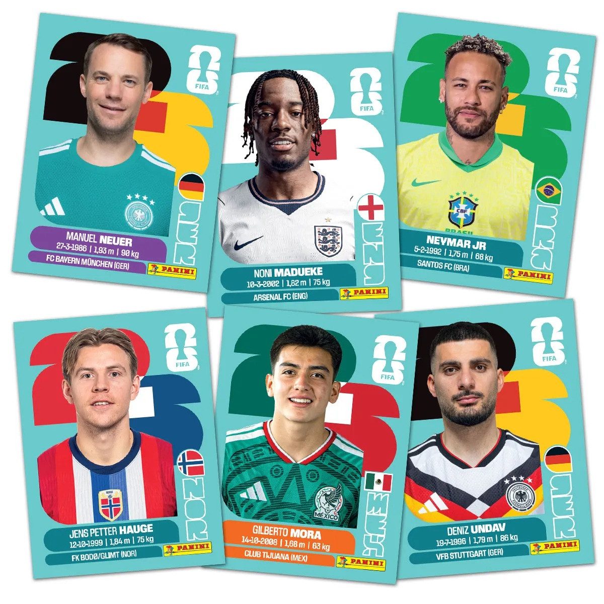 Panini Sammelkarte Offizielle FIFA World Cup 2026™ Stickerkollektion - Update Set