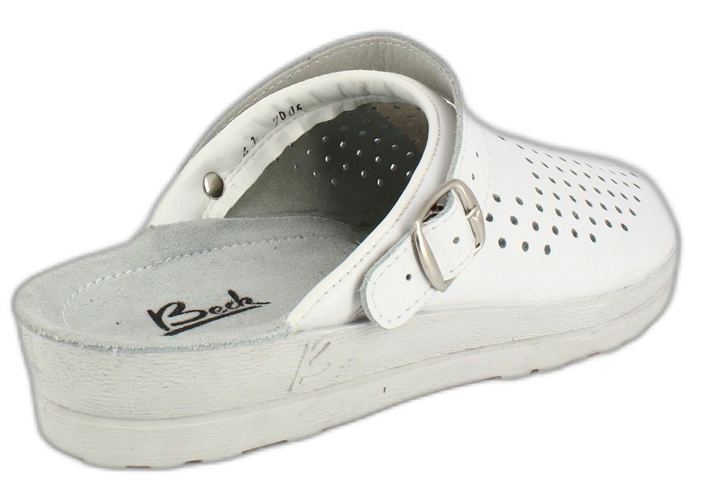 Beck Herren-Clogs Theo mit Fersenriemen Hausschuh (hochwertiges Fußbett) Mit Luftlöchern