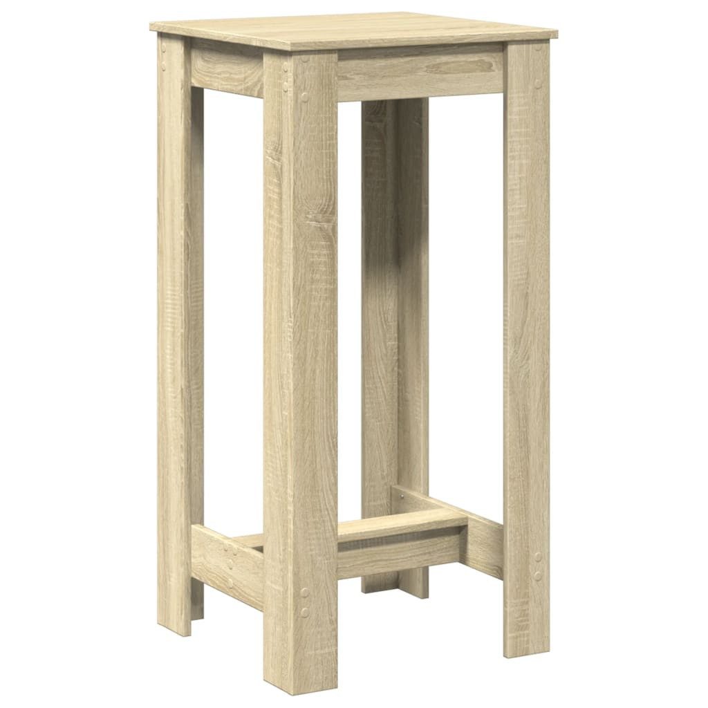 vidaXL Esstisch Bartisch Sonoma-Eiche 51x50x103,5 cm Holzwerkstoff (1-St) günstig online kaufen