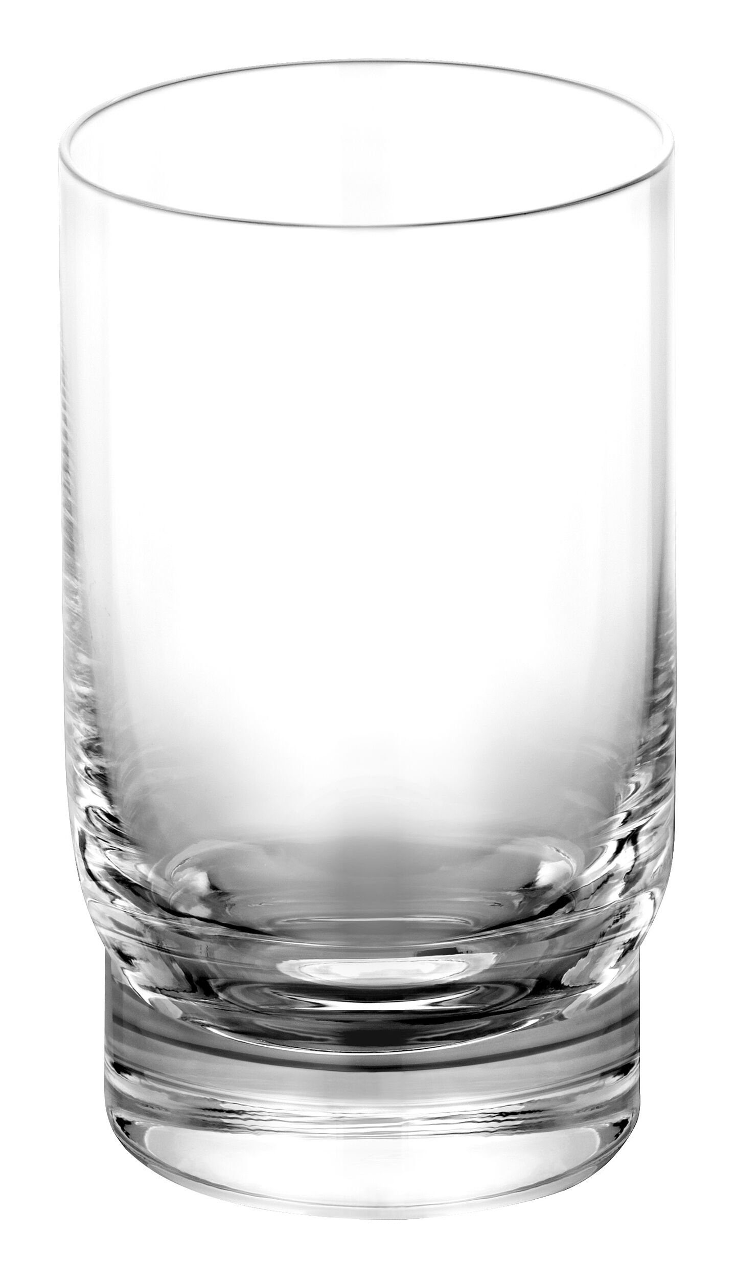 Keuco Zahnputzbecher Plan, Echtkristall-Mundglas für Glashalter 14950 - Klar