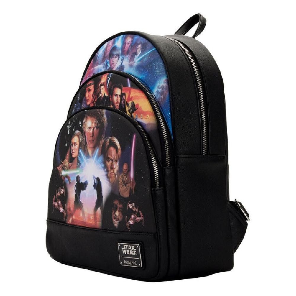 Loungefly Freizeitrucksack Star Wars Prequel Trilogy Rucksack 34cm