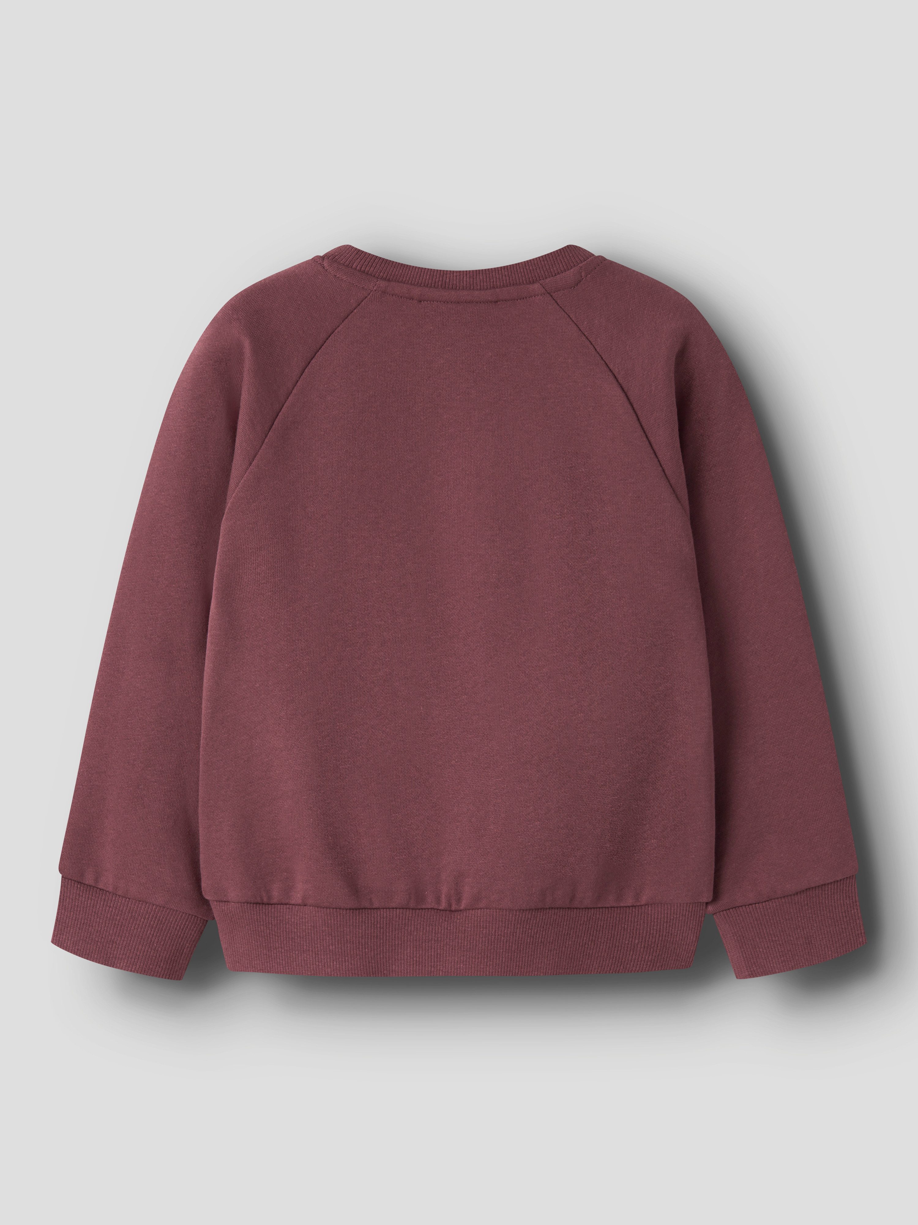 Name It Sweatshirt NMFVENUS LS NREG SWEAT BRU Baumwolle, regular fit – Bild 3 von 4
