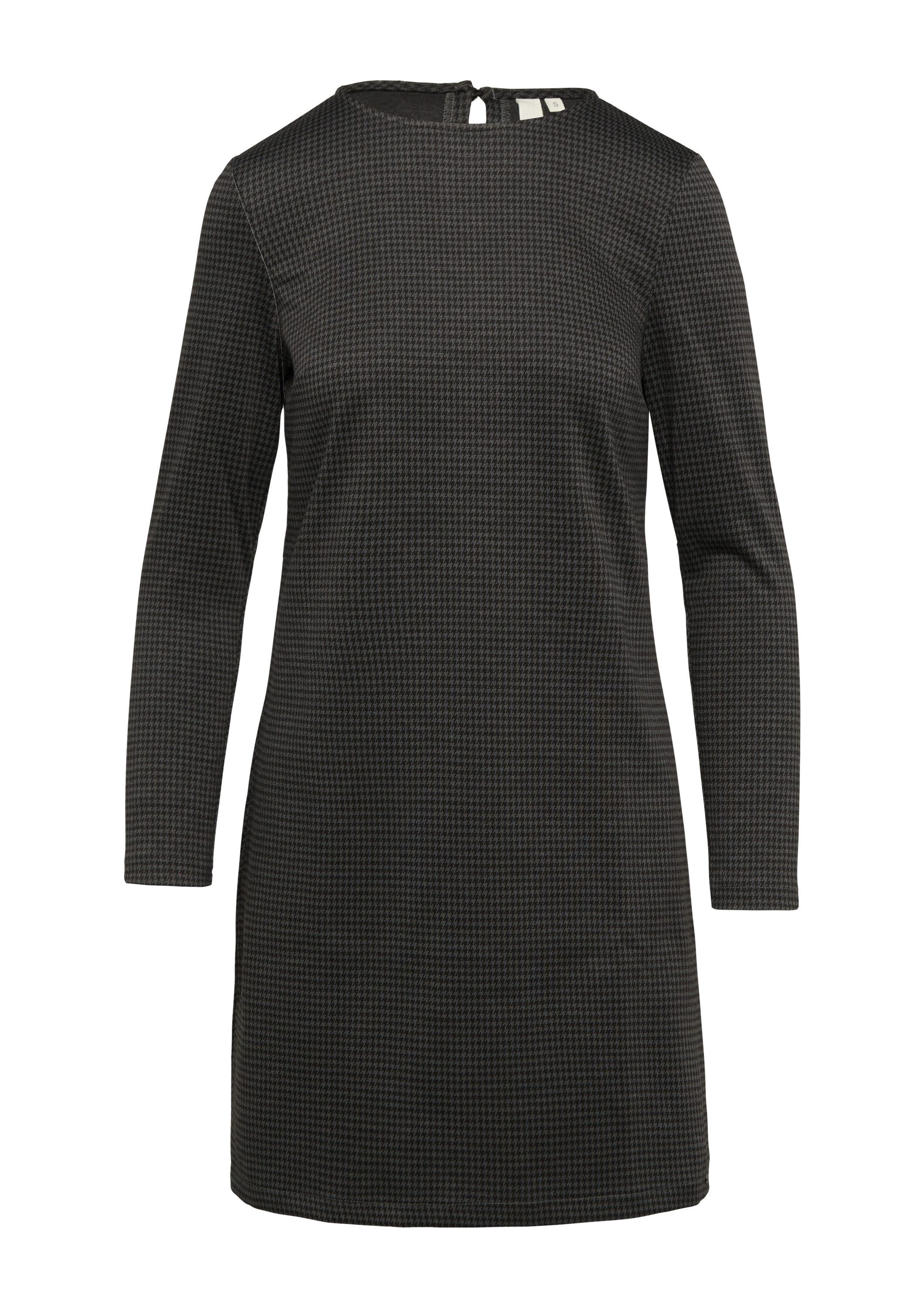 QS Minikleid Kleid Kurzes gemustertes Kleid günstig online kaufen