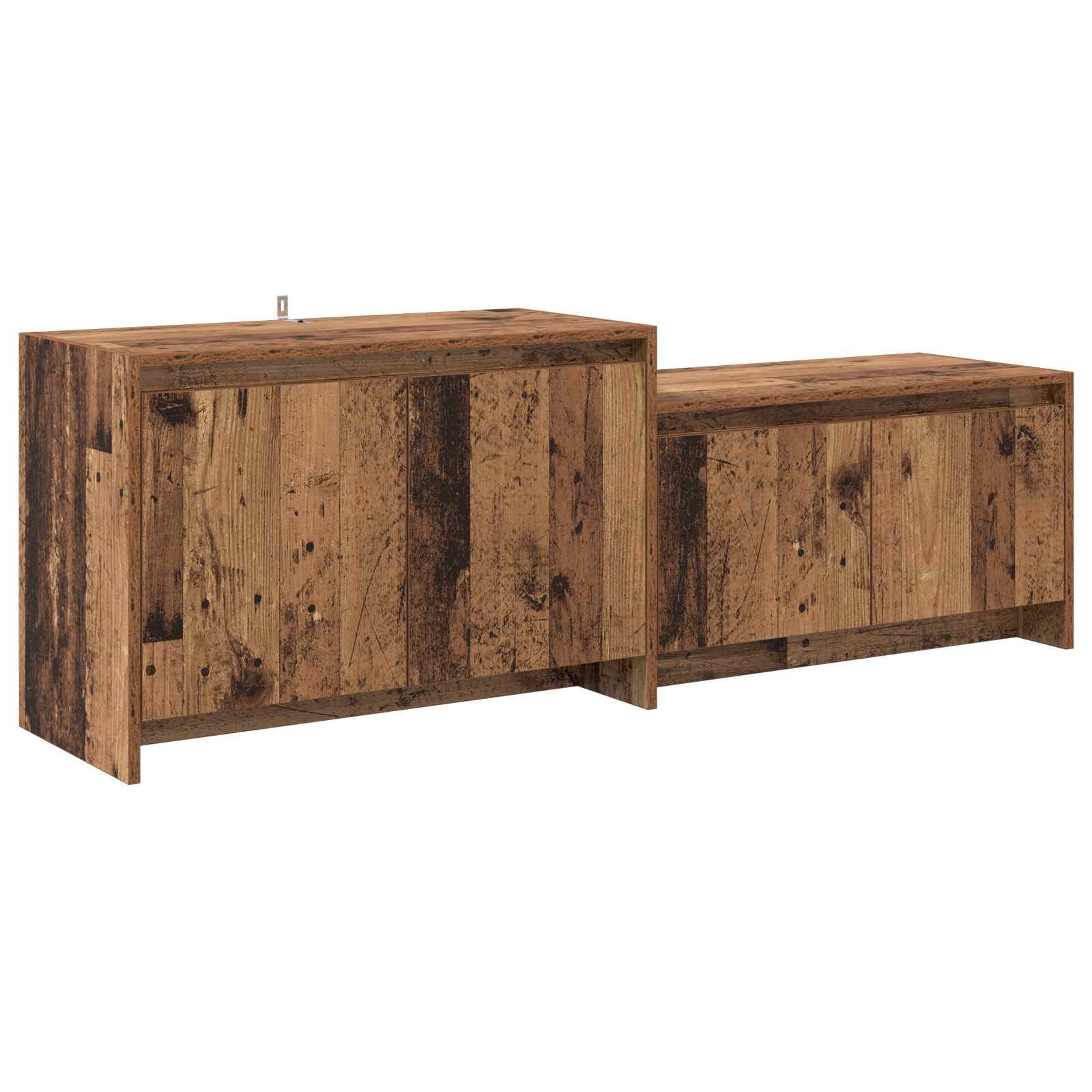 vidaXL TV-Schrank TV-Schrank 147 x 35 x 50 cm Eichenholz Holzwerkstoff (1-St)