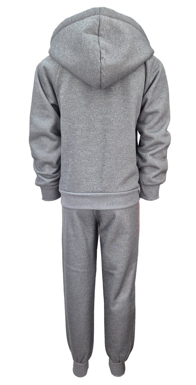 Girls Fashion Sweatanzug Mädchen Jogginganzug Freizeitset Sweat-Jacke + Jogginghose MF122e (Set)