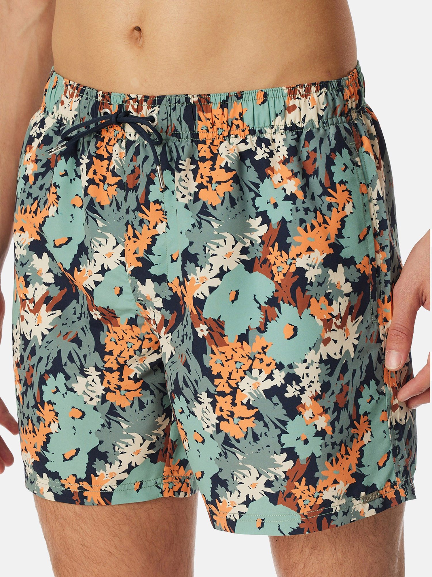 Schiesser Badeshorts Ocean Swim Bade-Shorts Speedo eng