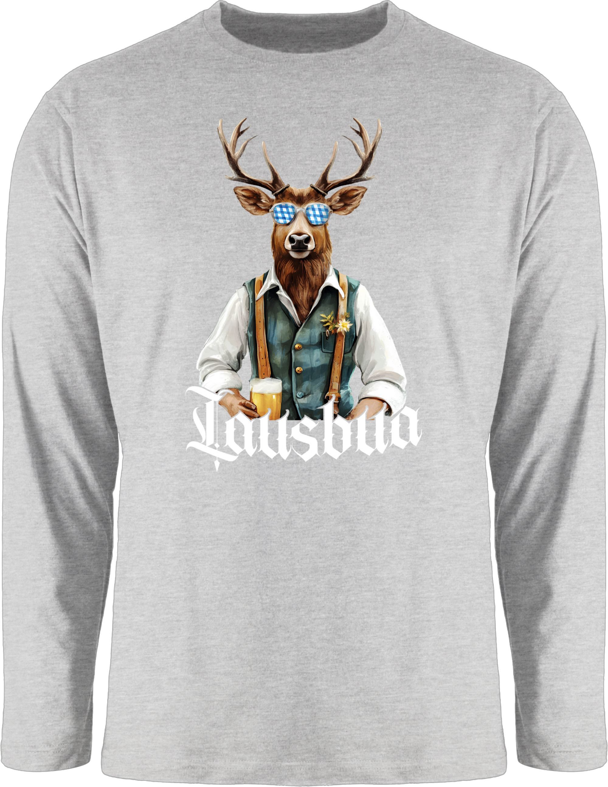 Shirtracer Rundhalsshirt Lausbua Lausbub Schlawiner Lauser günstig online kaufen